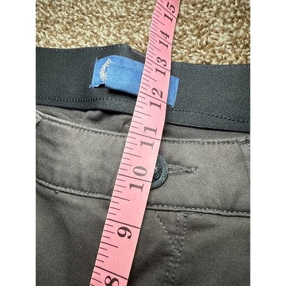 Democracy gray elastic waist pull on pants womens 14 gorpcore normcore grunge - Picture 6 of 8